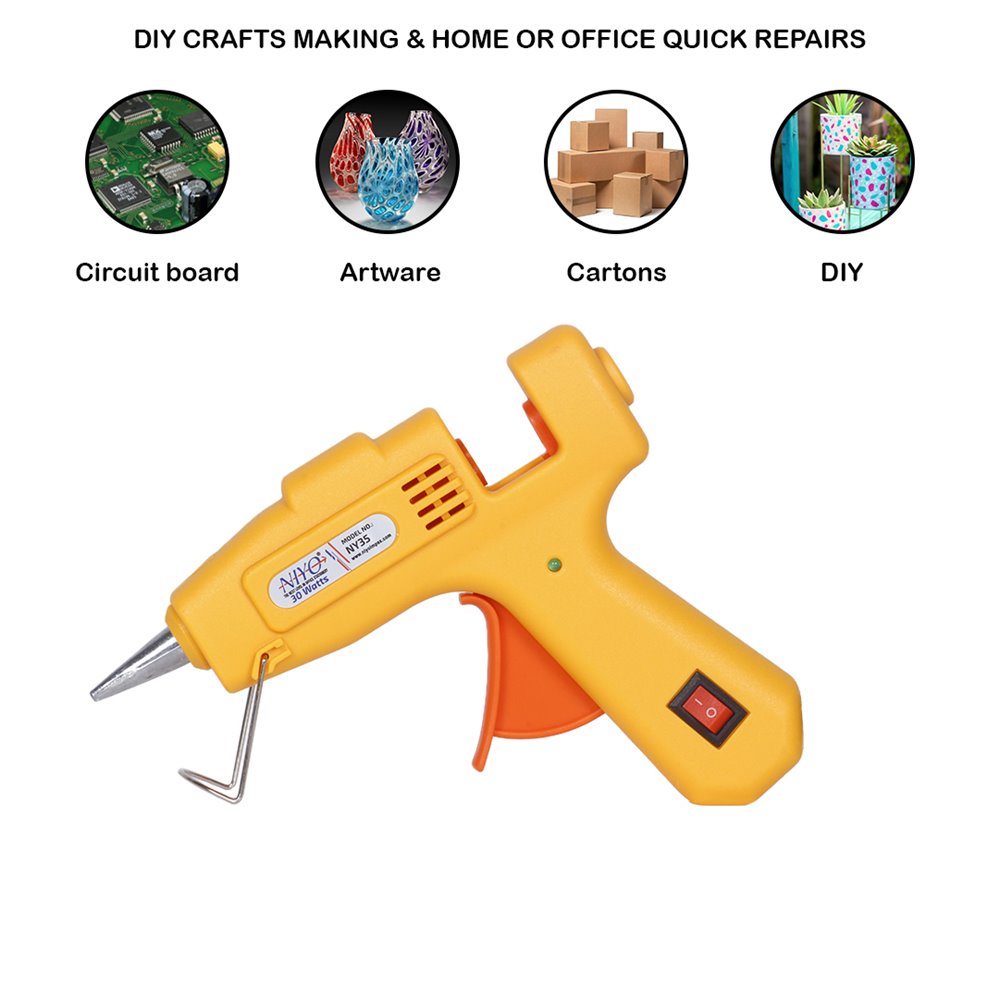 NIYO 30Watts LONG NOZZLE MINI GLUE GUN NY35