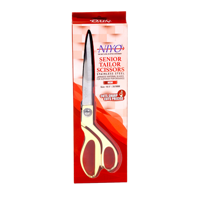 NIYO SENIOR TAILOR SCISSORS NS38, 10.5"