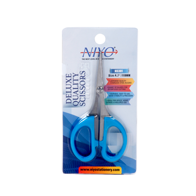 NIYO DELUXE SCISSORS NS301 , 4.70"