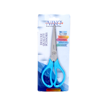 NIYO DELUXE SCISSORS NS47 , 7"