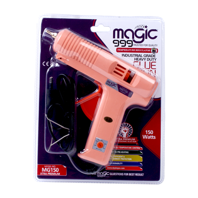 MAGIC999 ADJUSTABLE TEMPERATURE CONTROLLER GLUE GUN 150watts