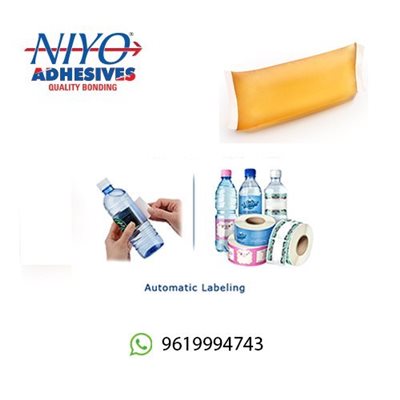 NIYO HOT MELT PRESSURE SENSITIVE ADHESIVE FOR PET BOTTLE LABEL