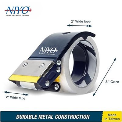 NIYO DURO METAL TAPE DISPENSER 2" NTD65