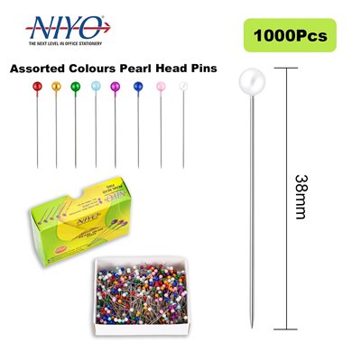 NIYO PEARL HEAD PINS
