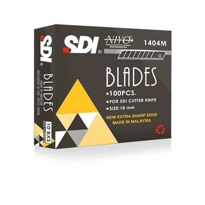 SDI SNAP OFF CUTTER BLADES 1404M 18MM