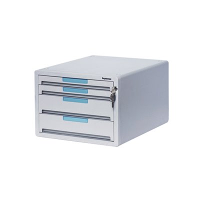 NIYO KAPAMAX FILING CABINET 4 LAYERS WITH KEY LOCK PLANO-2