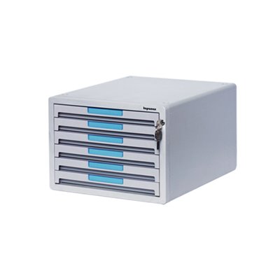 NIYO KAPAMAX FILING CABINET 6 LAYERS WITH KEY LOCK PLANO-2