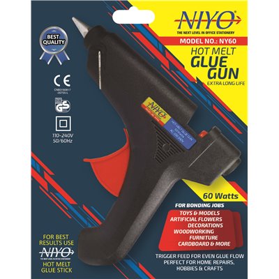 NIYO 60Watts HOT MELT GLUE GUN NY60