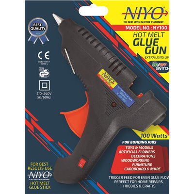 NIYO 100 Watts HOT MELT GLUE GUN NY100
