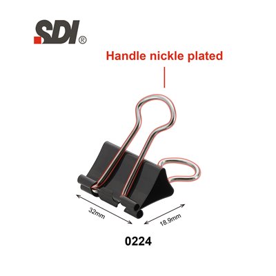 SDI BINDER CLIPS 32MM